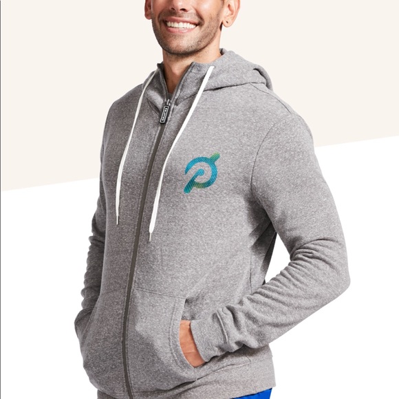 Peloton Vintage Full Zip Hoodie Medium Hoodie - Picture 7 of 7